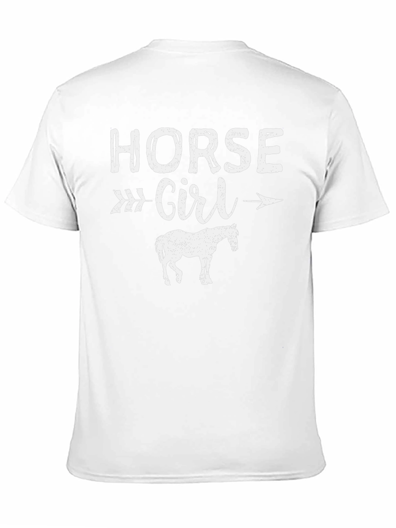 Horse Girl Graphic Tee - Unisex Black T-Shirt