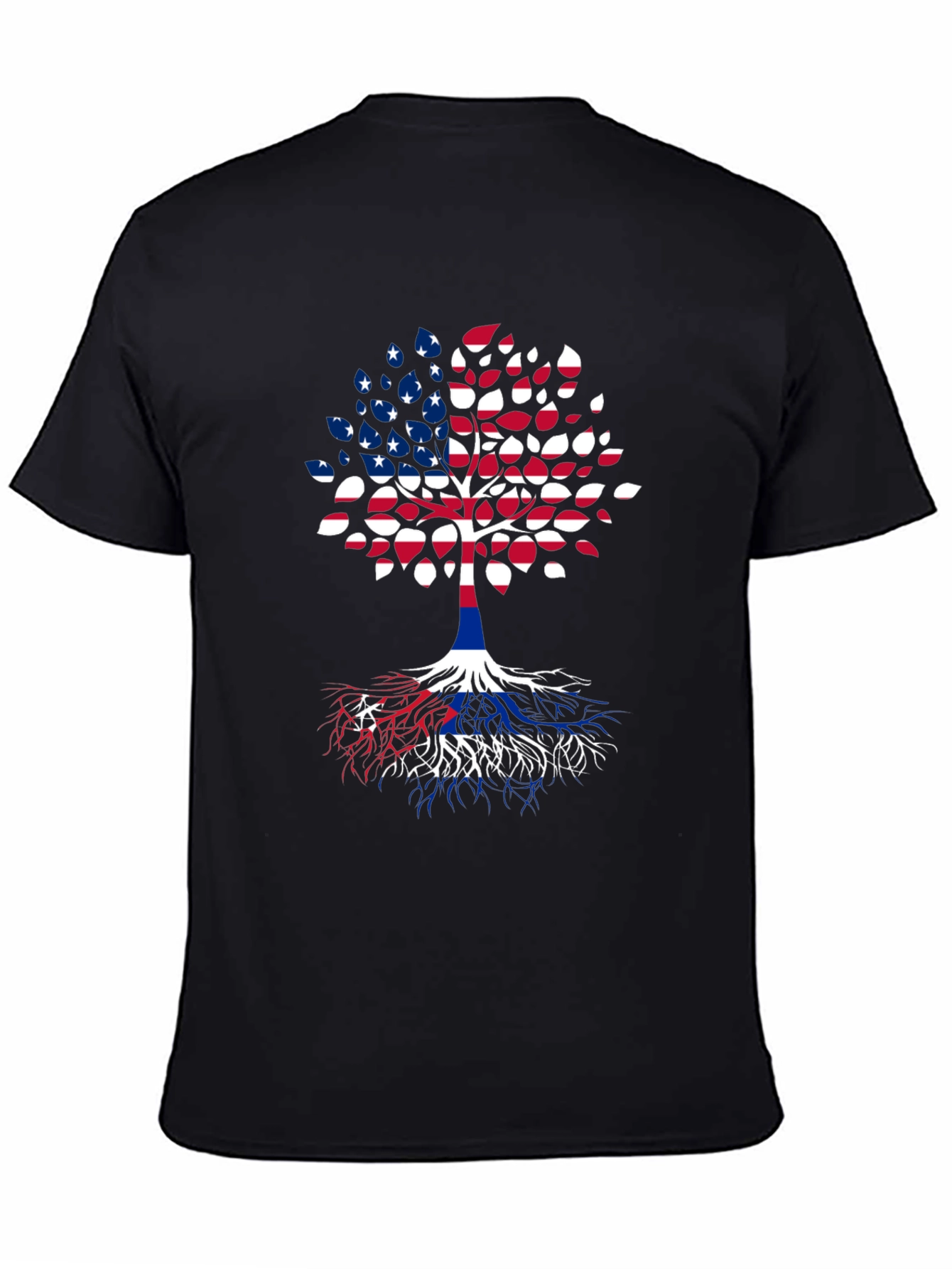 USA Cuba Roots Graphic T-Shirt
