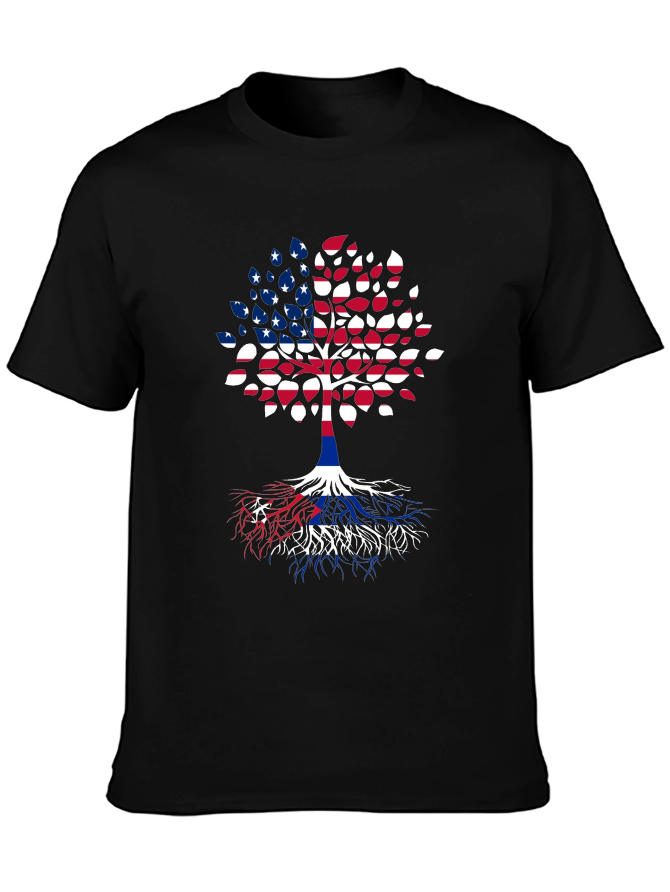 USA Cuba Roots Graphic T-Shirt