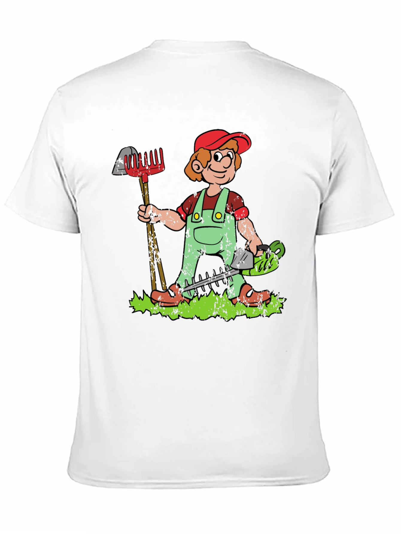 Gardener Cartoon Graphic Tee