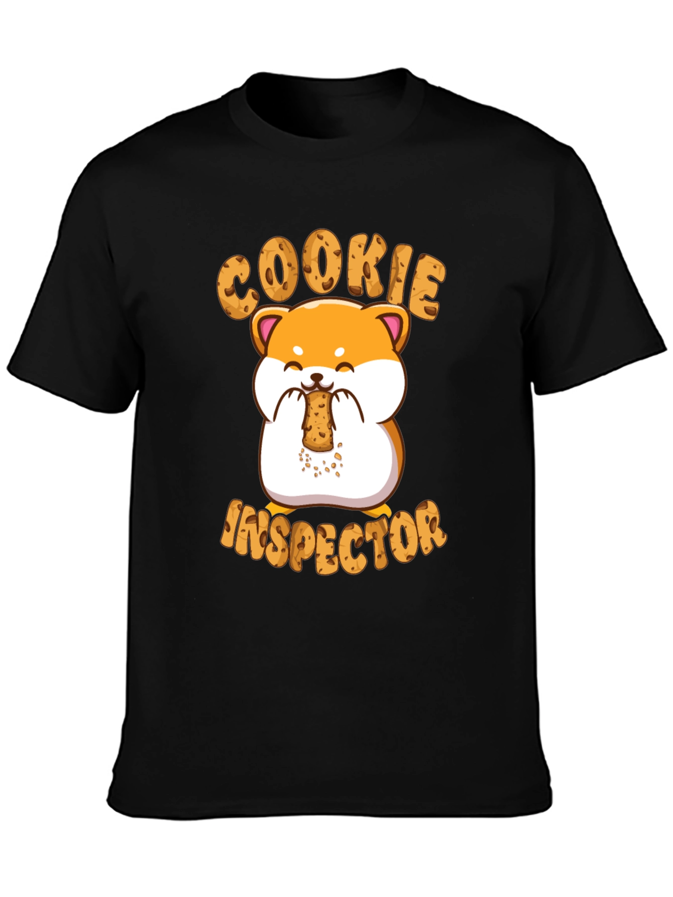 Cookie Inspector T-Shirt - Cute Hamster Design