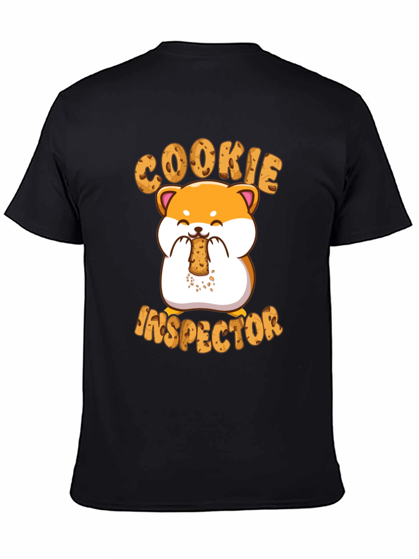 Cookie Inspector T-Shirt - Cute Hamster Design