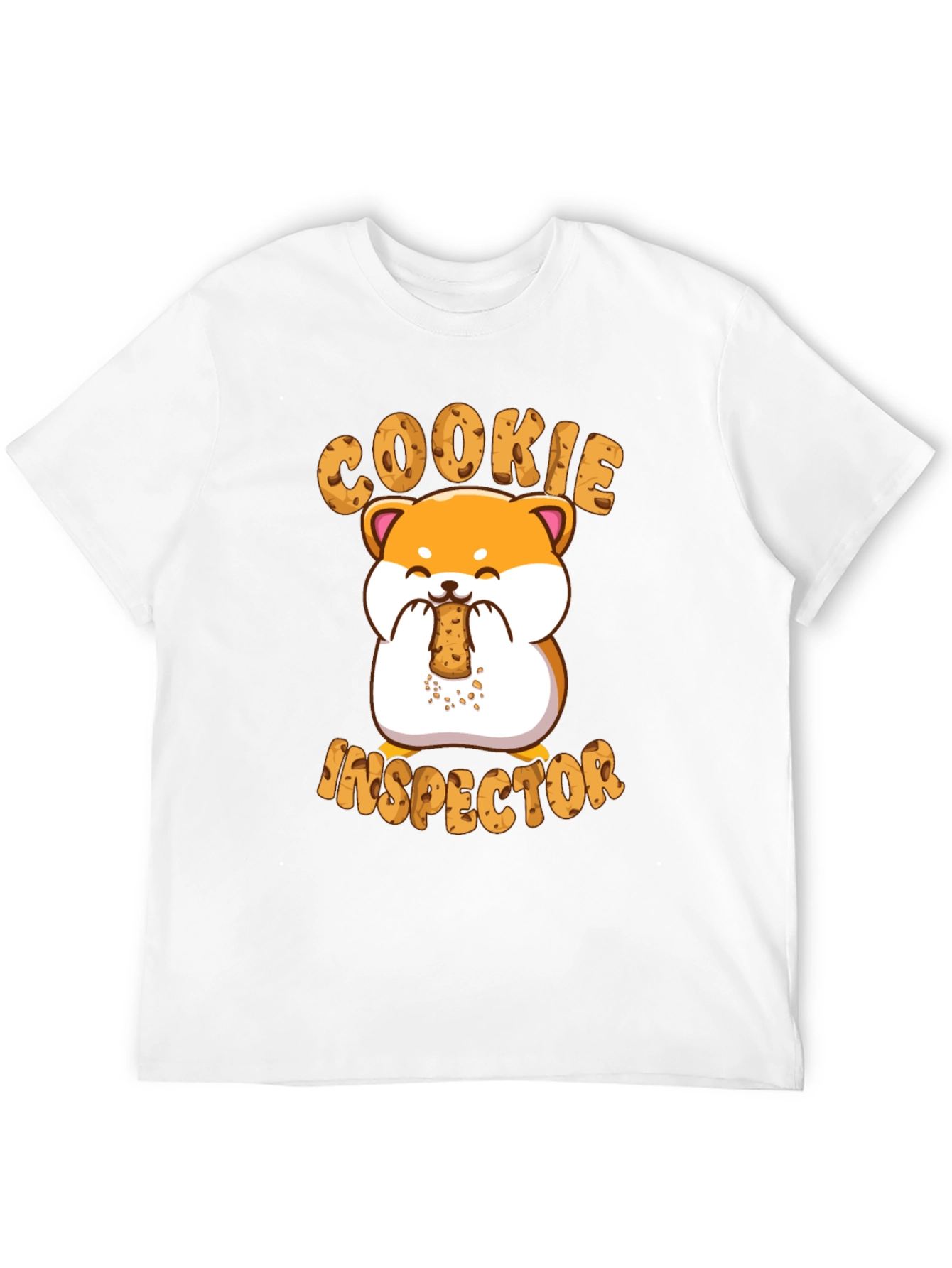 Cookie Inspector T-Shirt - Cute Hamster Design