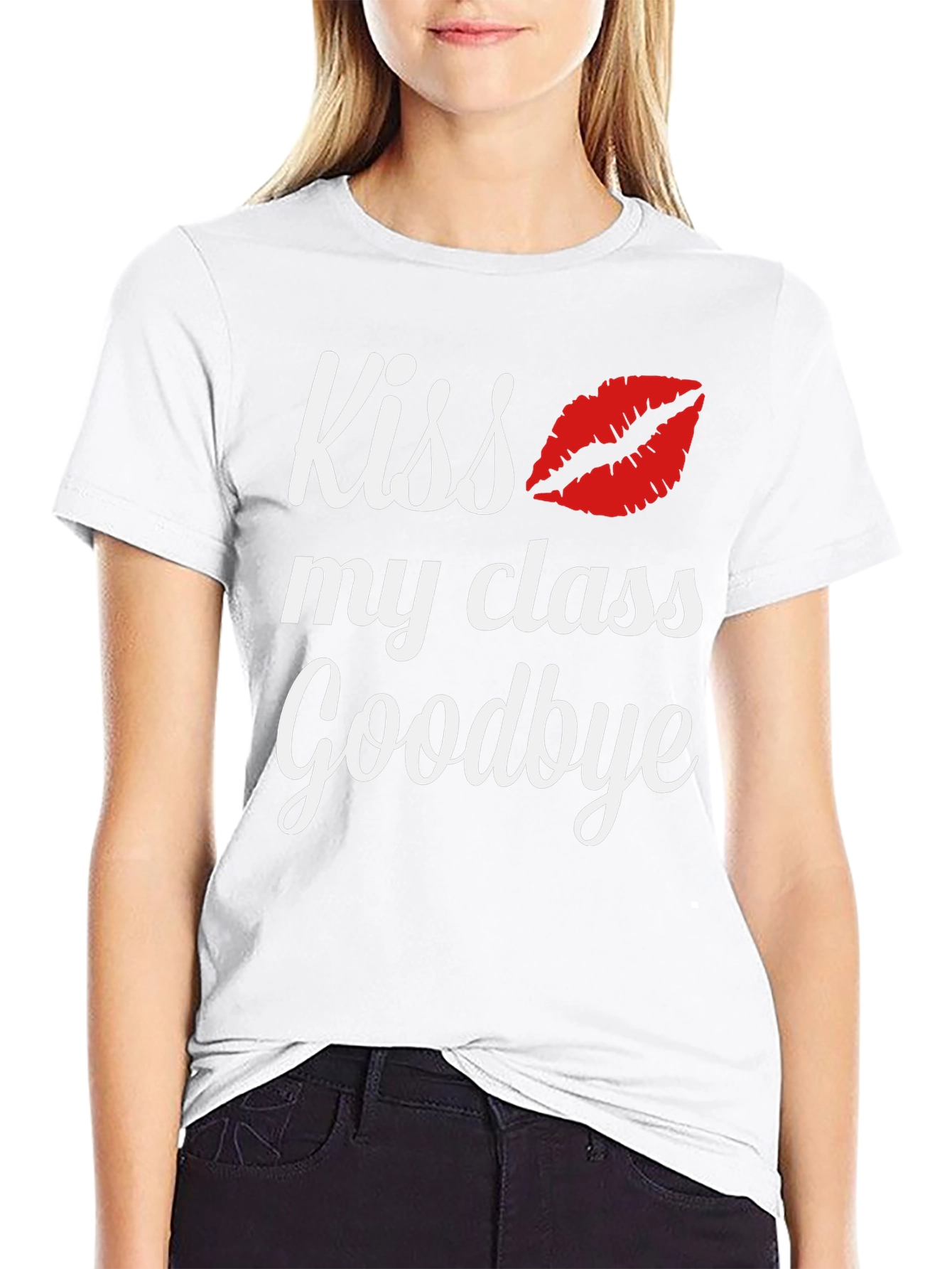 Kiss My Class Goodbye Graphic Tee