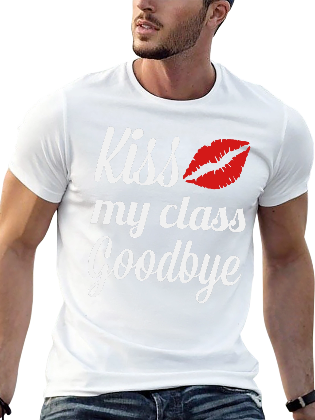 Kiss My Class Goodbye Graphic Tee