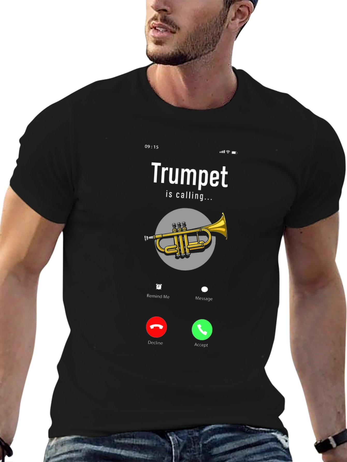 Trumpet Calling T-Shirt - Musician Humor Tee