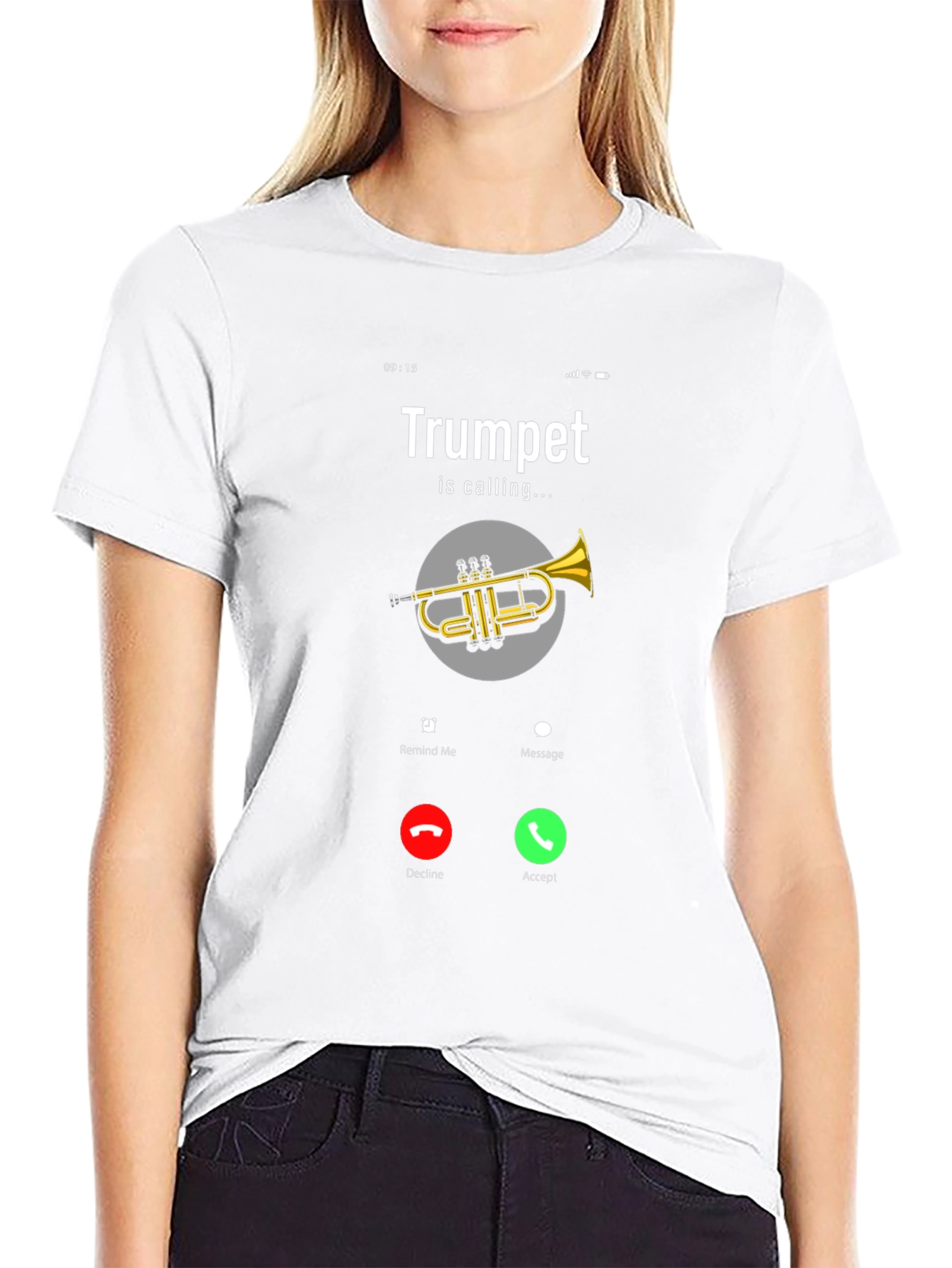 Trumpet Calling T-Shirt - Musician Humor Tee
