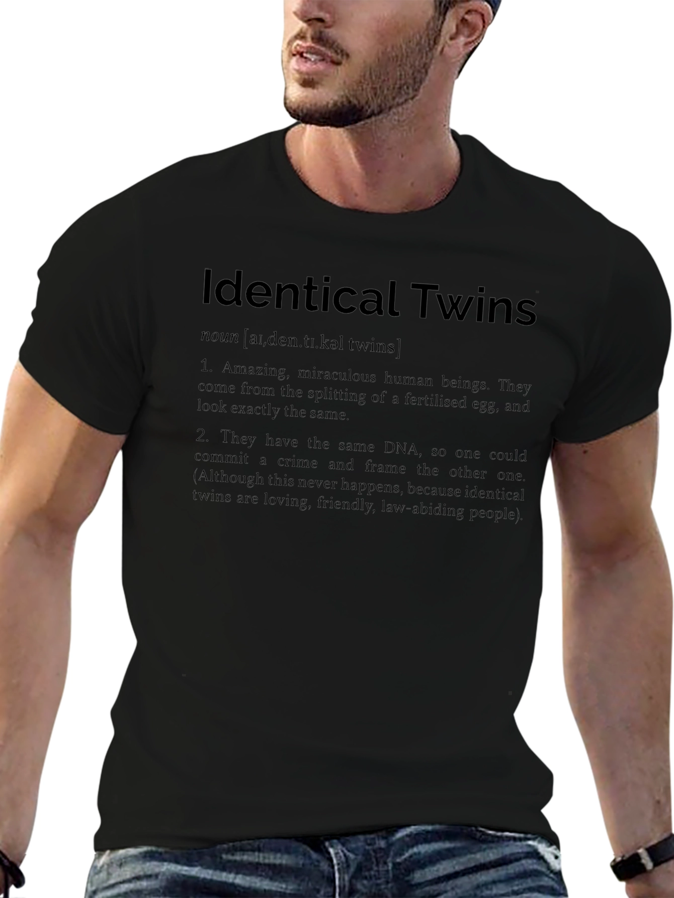Identical Twins Definition T-Shirt