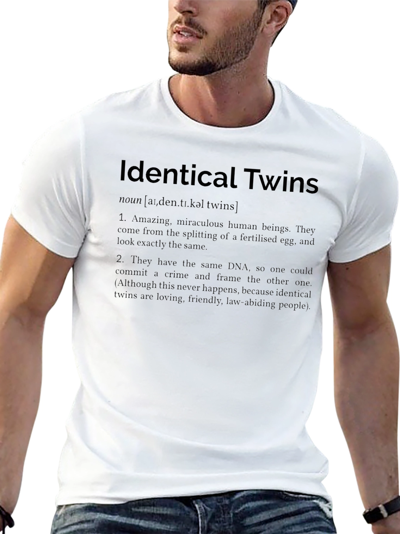 Identical Twins Definition T-Shirt