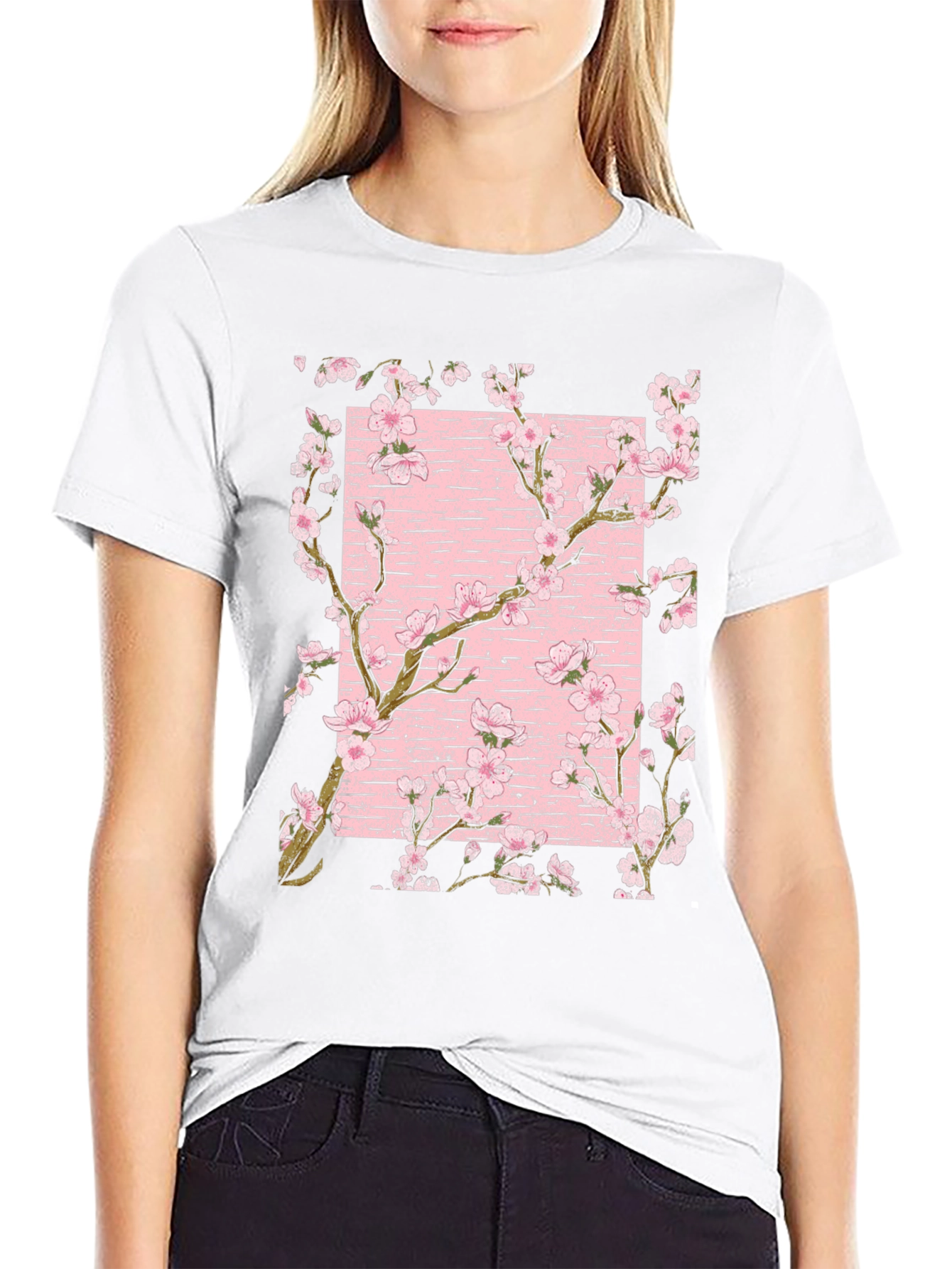 Cherry Blossom Graphic T-Shirt