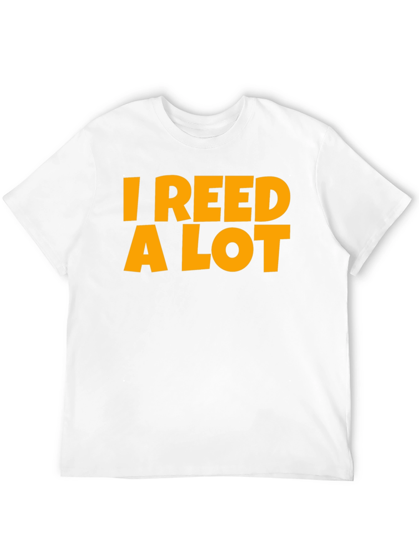 I Reed A Lot T-Shirt - Black Graphic Tee