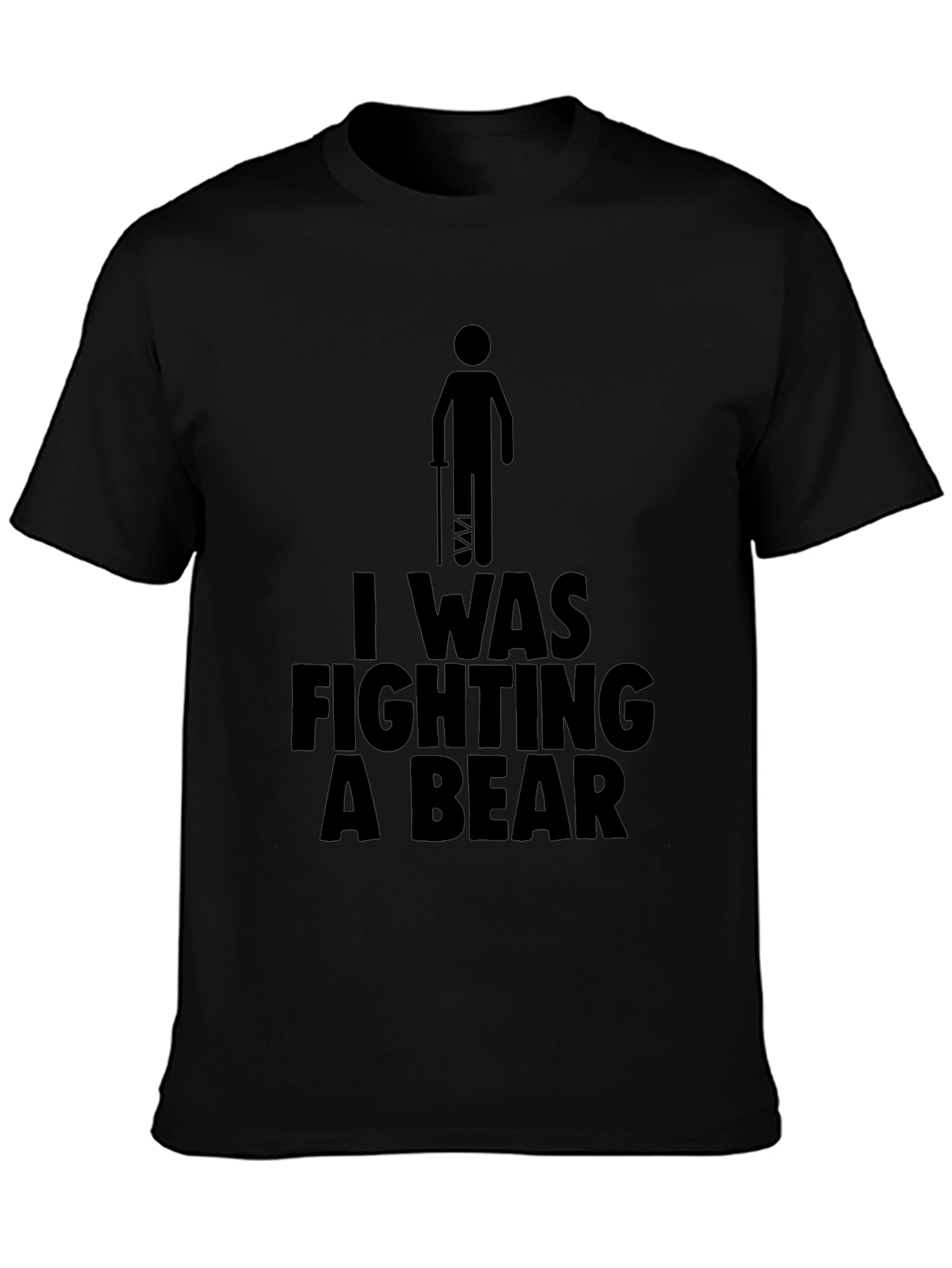 I Was Fighting A Bear Graphic Tee