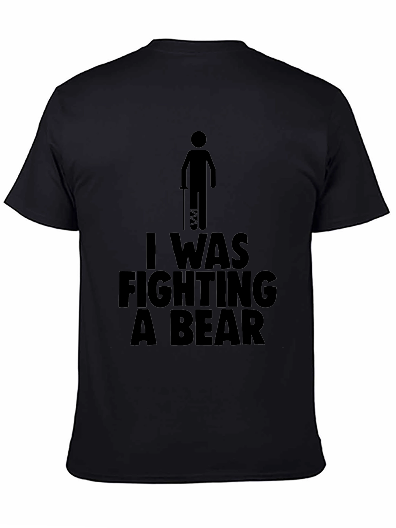 I Was Fighting A Bear Graphic Tee