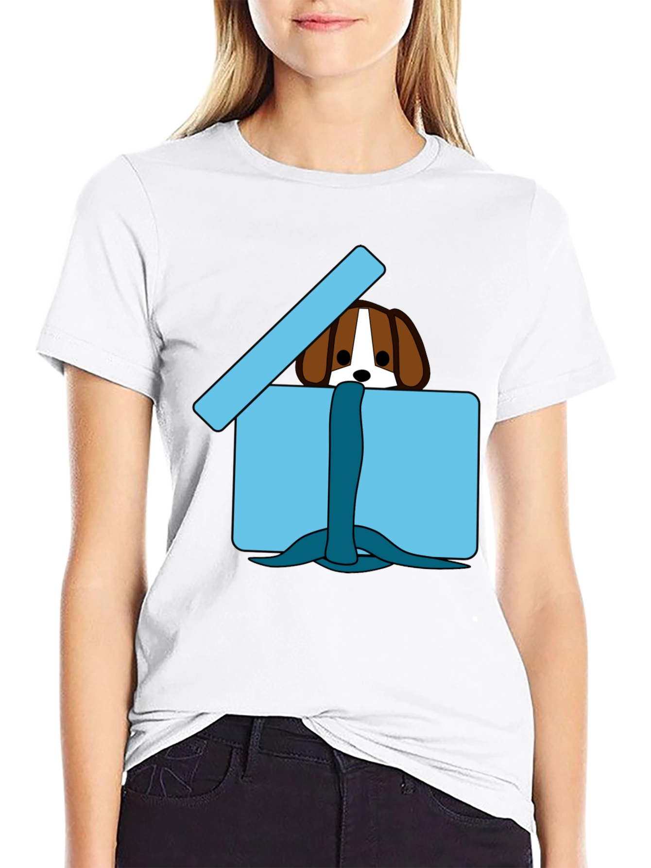 Dog in a Box Graphic Tee