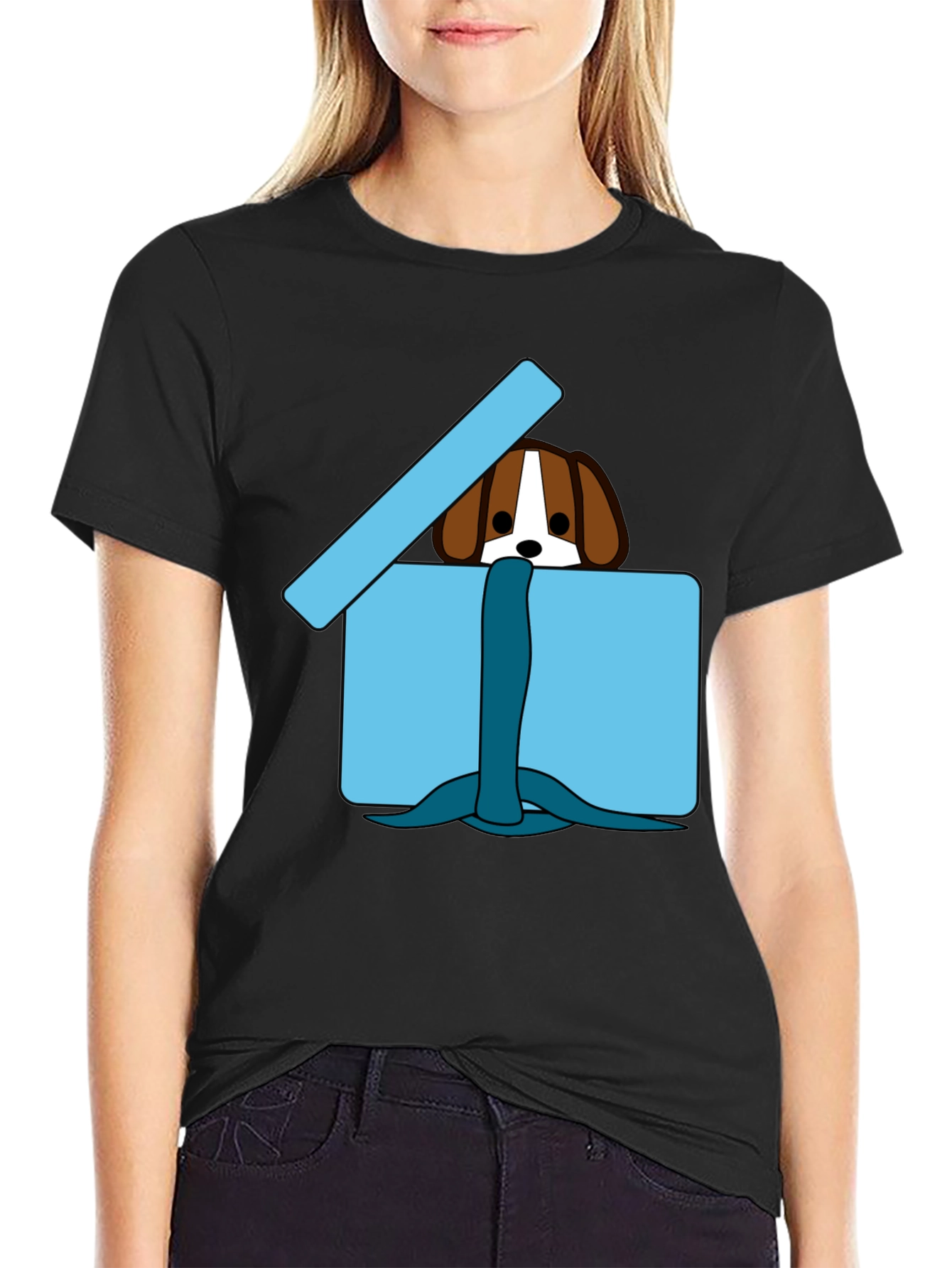 Dog in a Box Graphic Tee