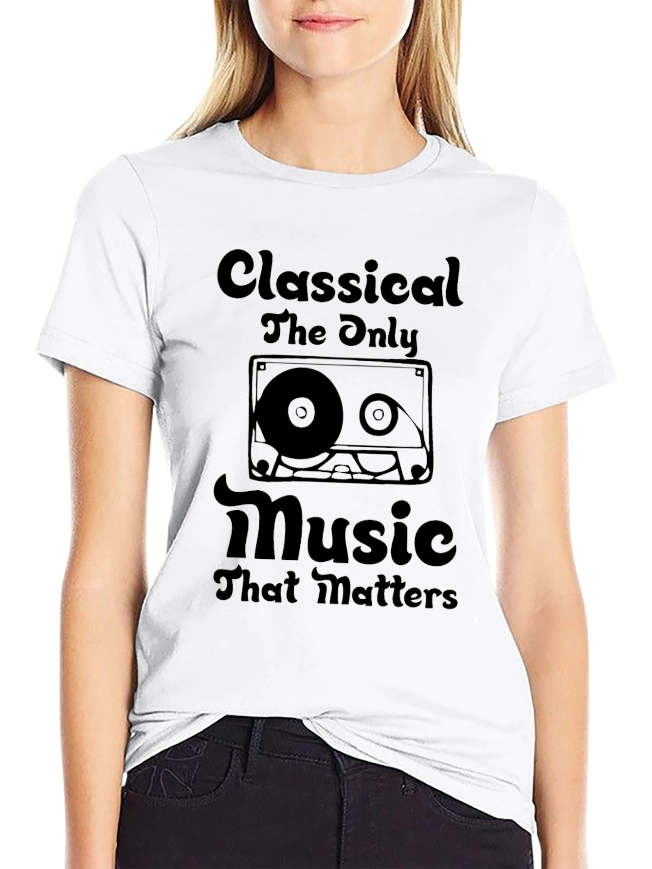Classical Music T-Shirt - Retro Cassette Tee