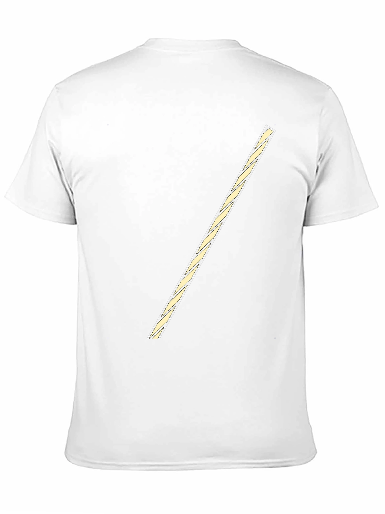 Mens Solid Black Crew Neck Short Sleeve T-Shirt