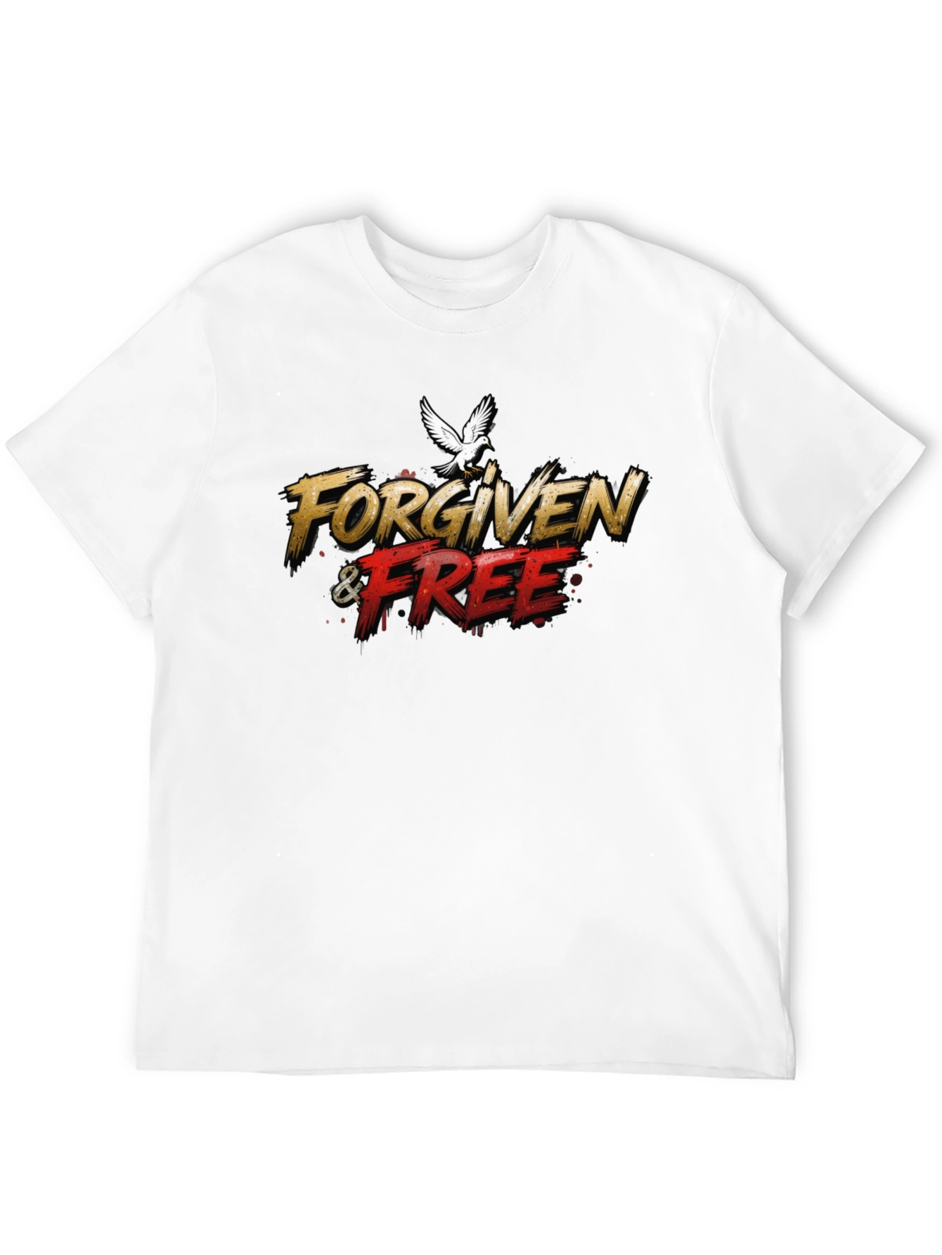 Forgiven & Free Graphic Tee - Black