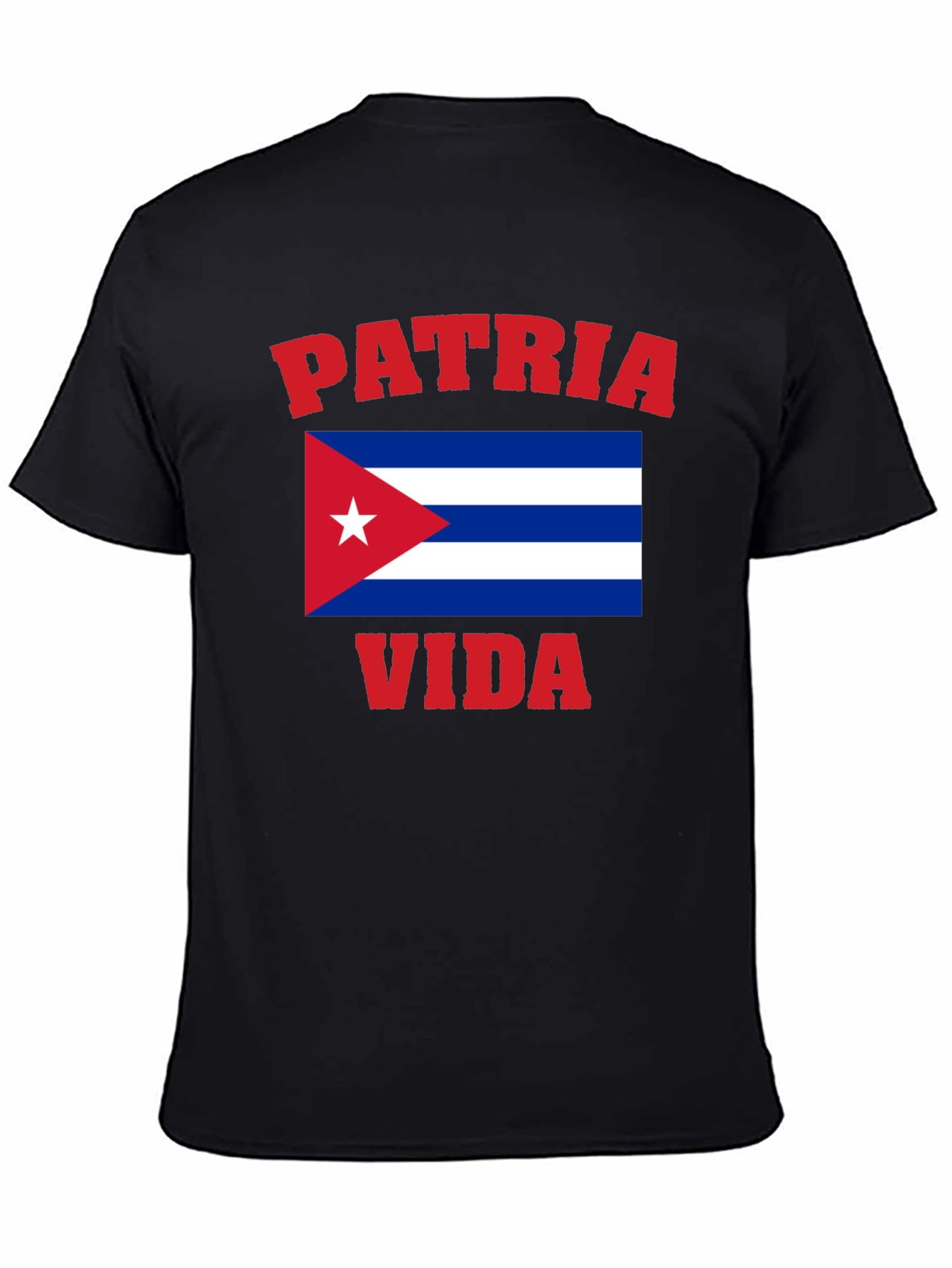 Patria Y Vida Cuba Flag T-Shirt
