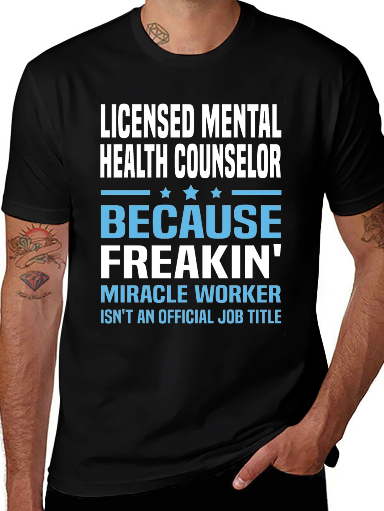 Licensed Mental Health Counselor Graphic T-Shirt