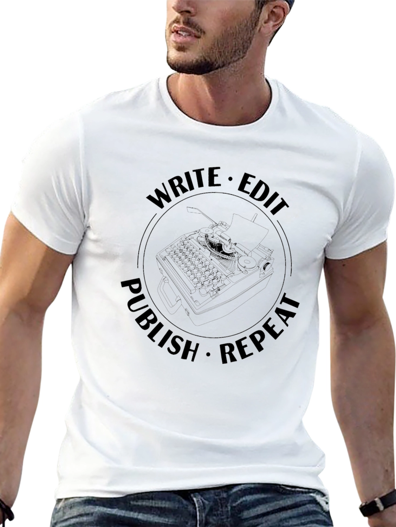 Write Edit Publish Repeat T-Shirt