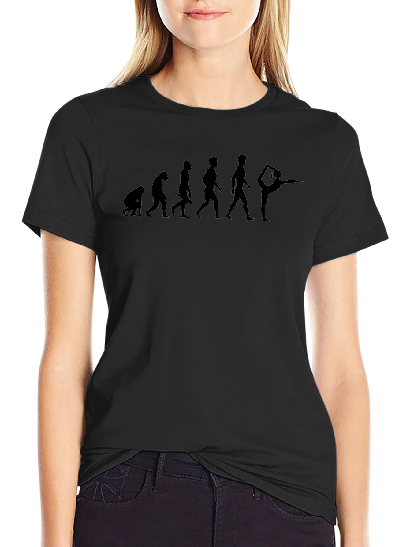Gymnast Evolution Graphic T-Shirt