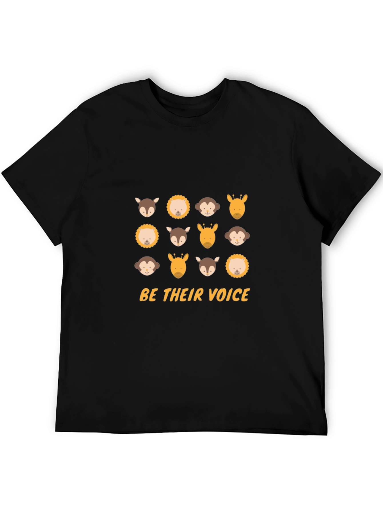 Be Their Voice Animal Faces T-Shirt