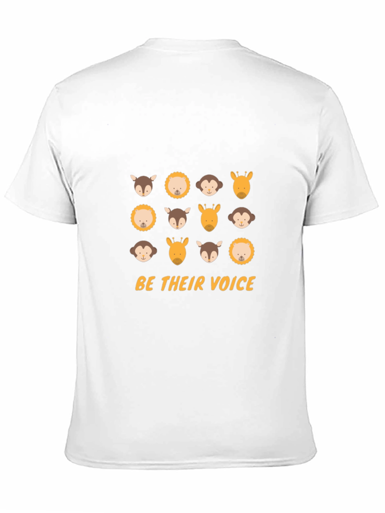 Be Their Voice Animal Faces T-Shirt