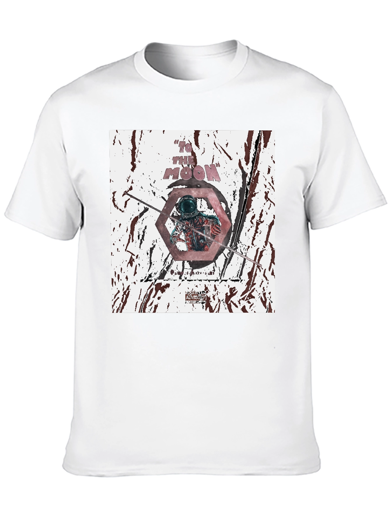 To The Moon Graphic Tee - Black