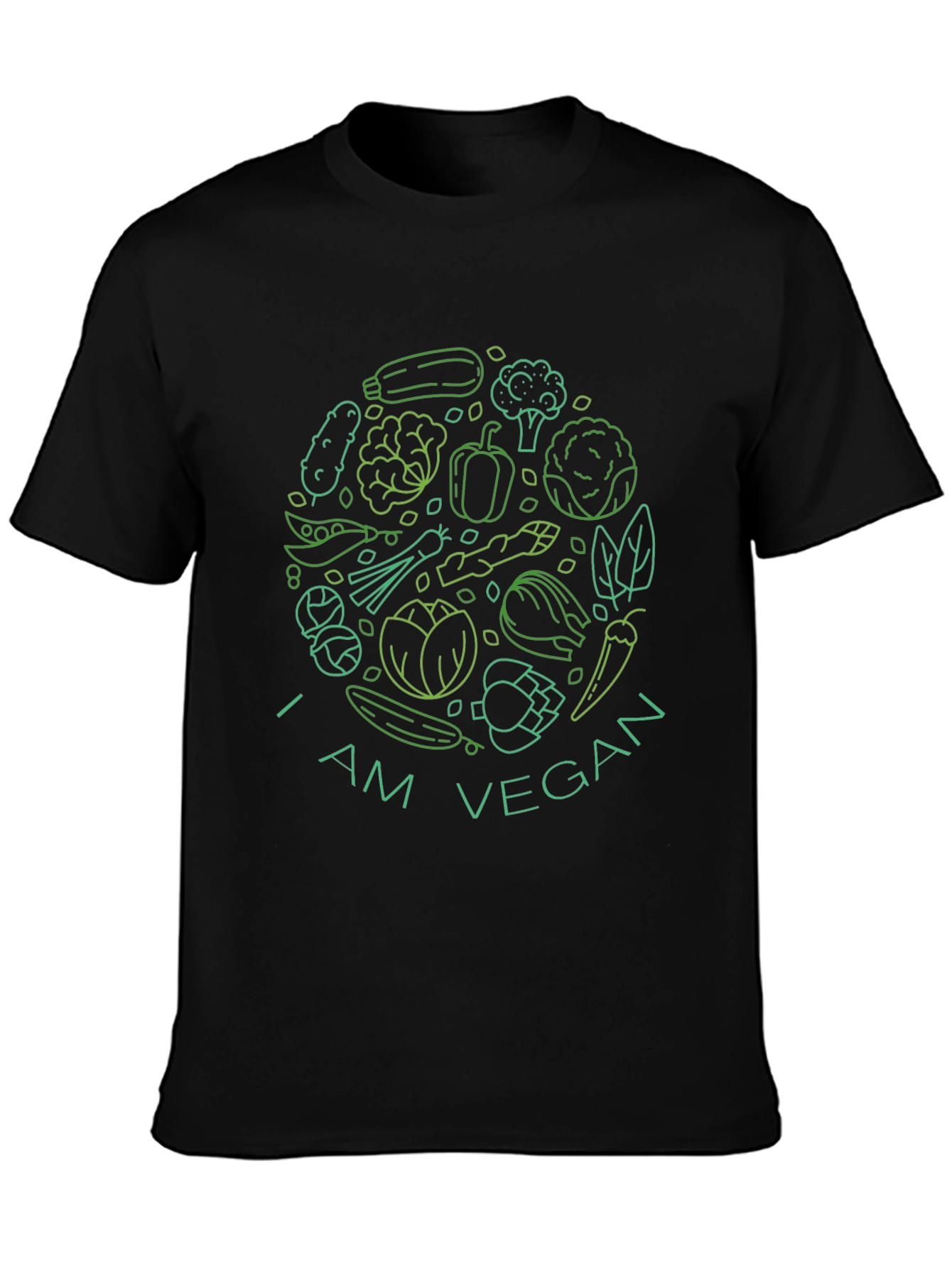 I am Vegan Graphic Tee