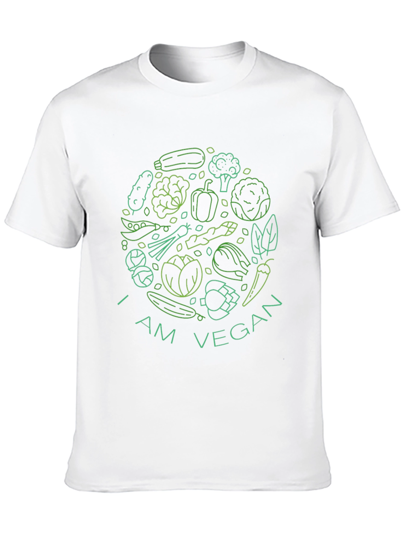 I am Vegan Graphic Tee