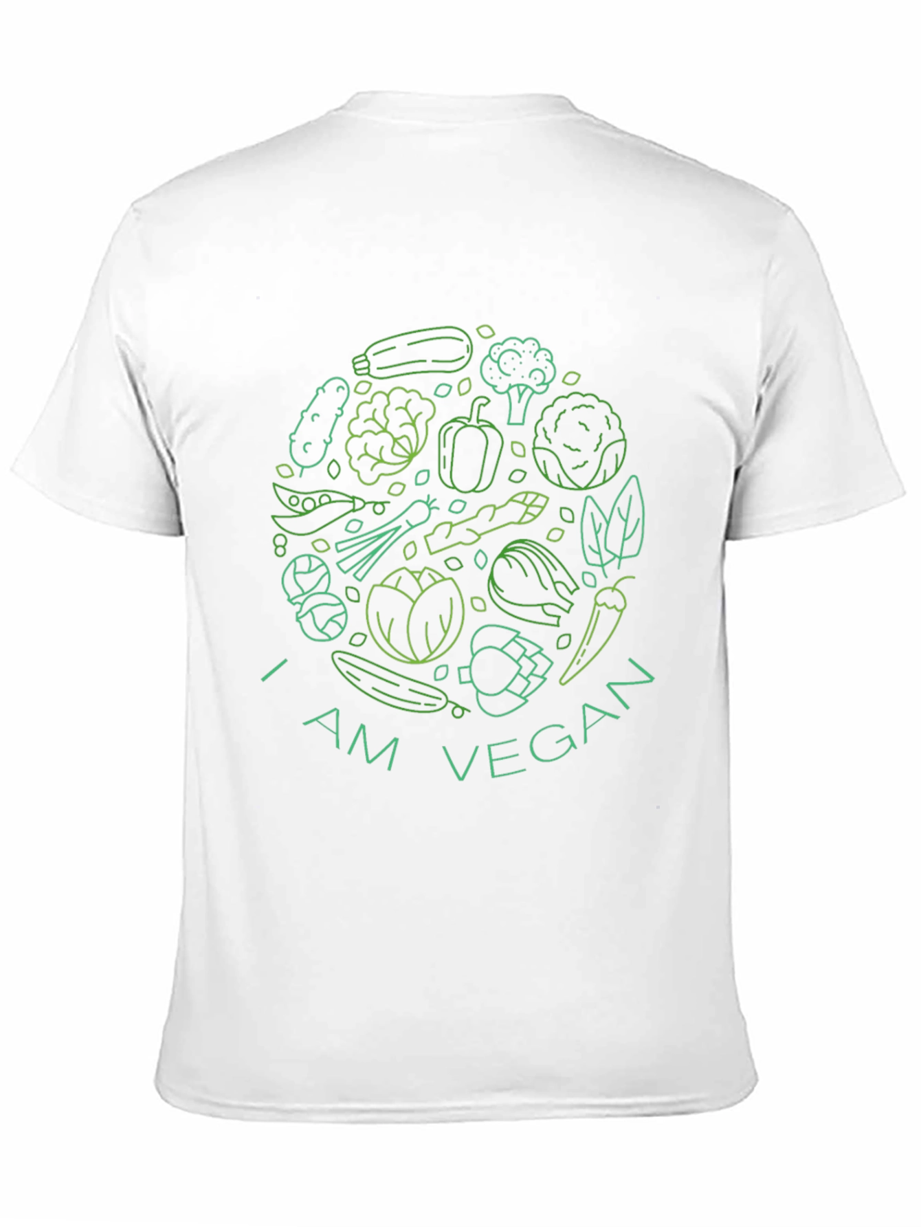 I am Vegan Graphic Tee