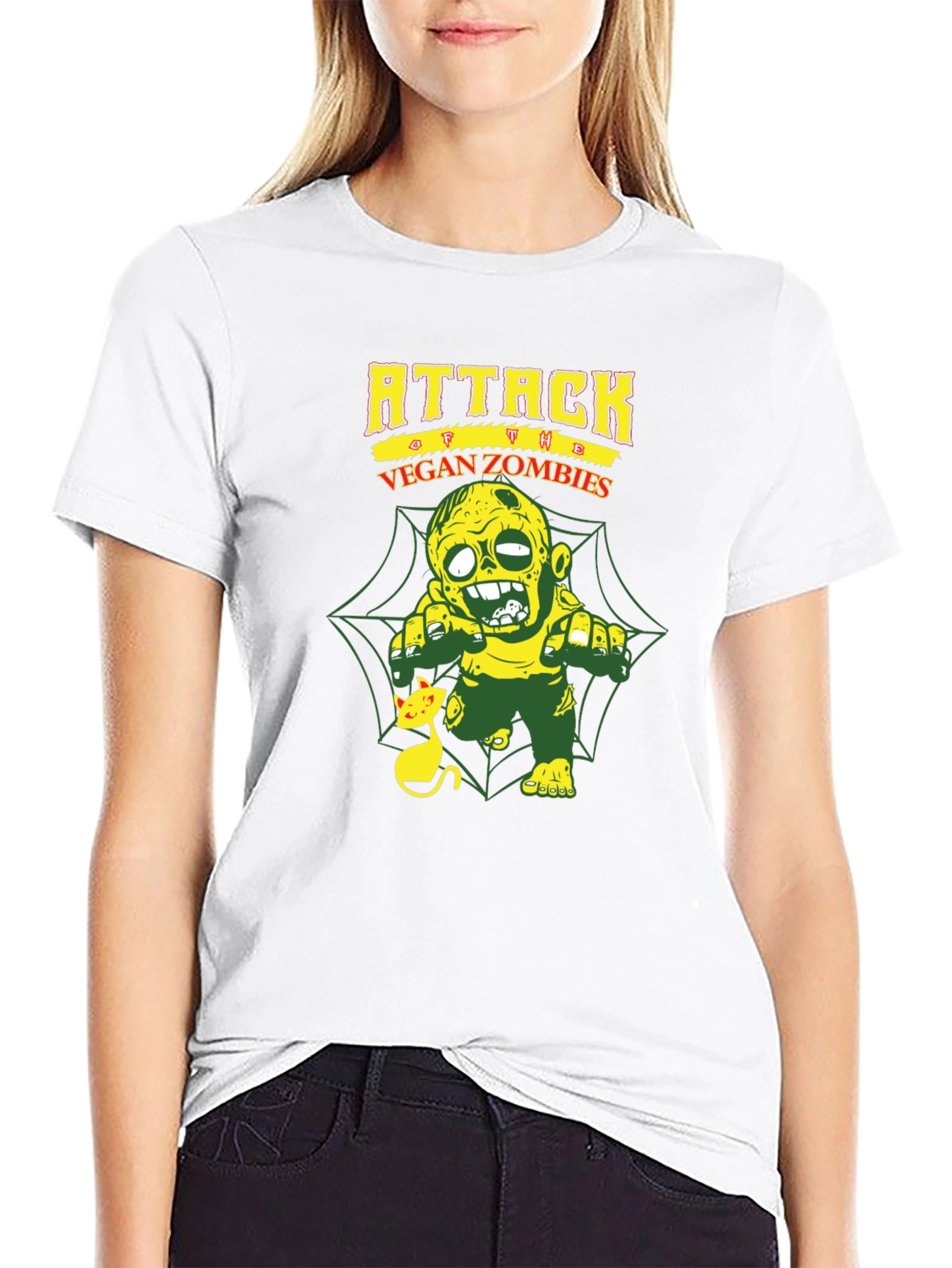 Attack of the Vegan Zombies T-Shirt