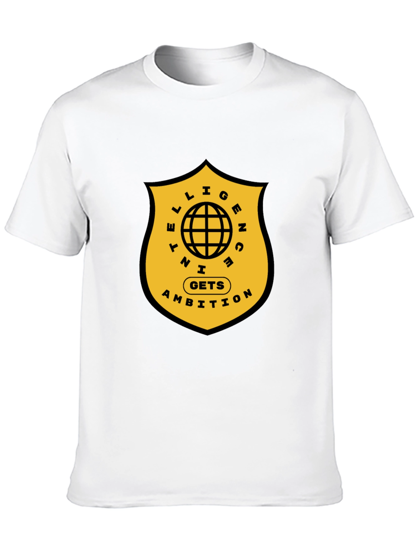 Intelligence Gets Ambition Graphic T-Shirt