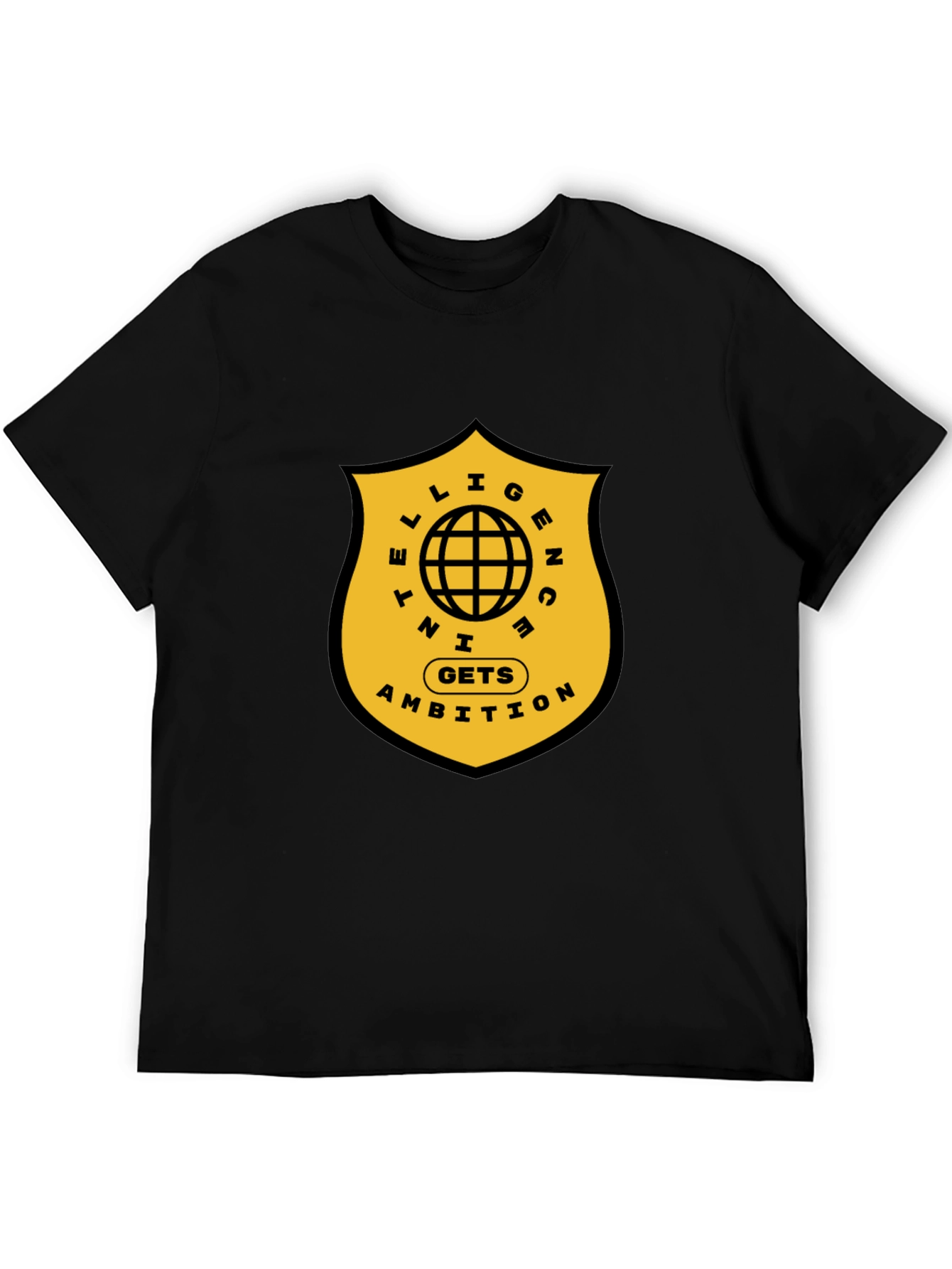 Intelligence Gets Ambition Graphic T-Shirt
