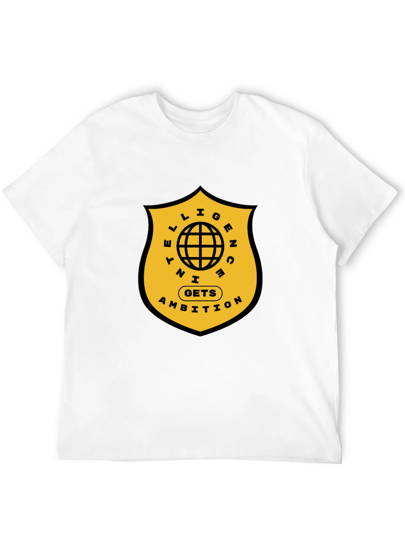 Intelligence Gets Ambition Graphic T-Shirt