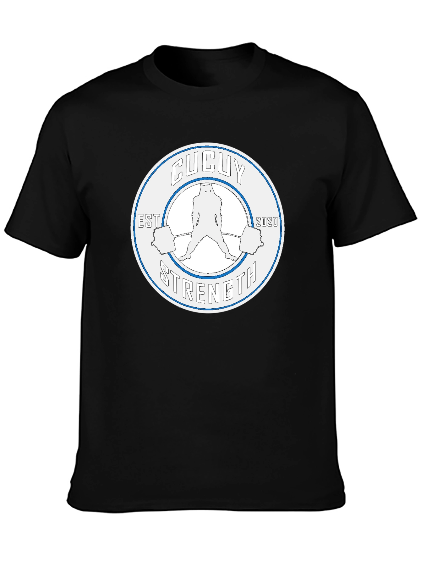Cucuy Strength Black Graphic T-Shirt
