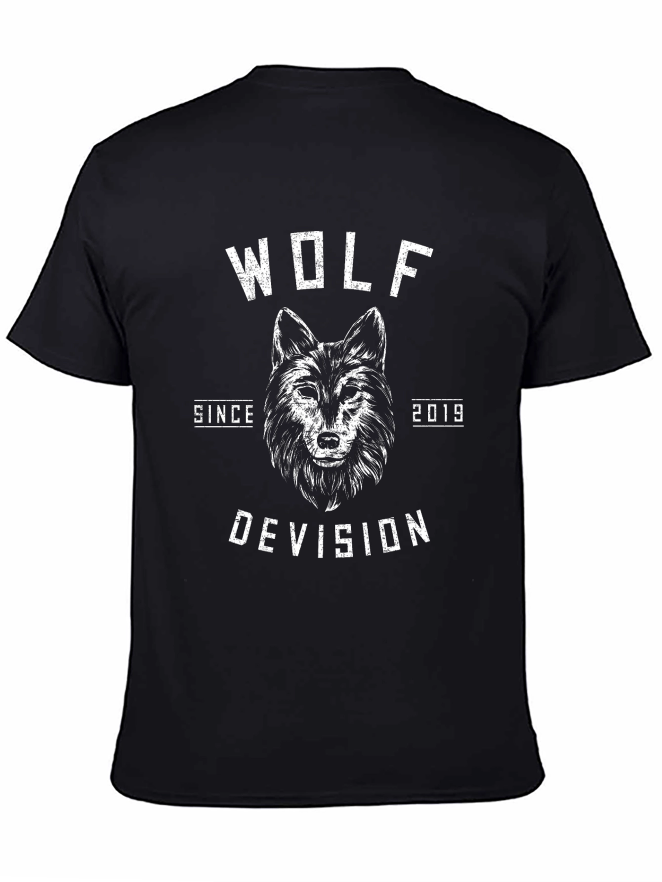 Wolf Devision Black T-Shirt