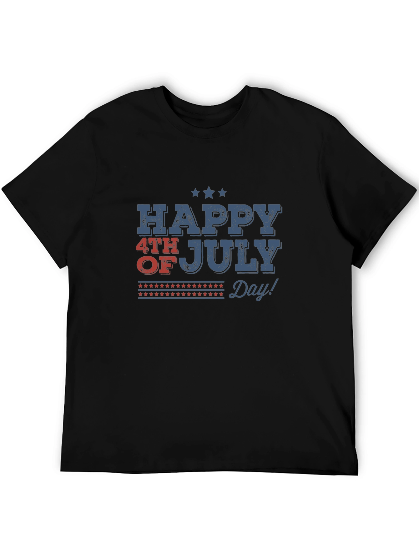 Happy 4th of July Patriotic Graphic T-Shirt