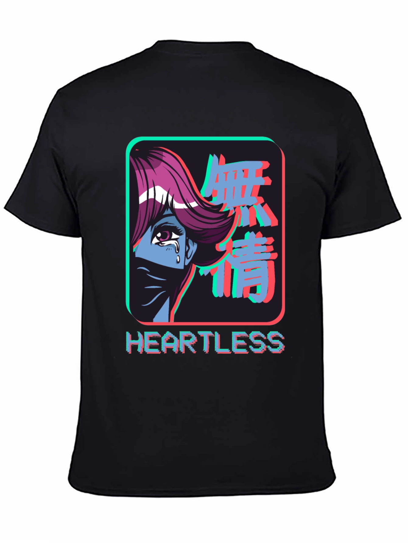 Heartless Anime Graphic T-Shirt