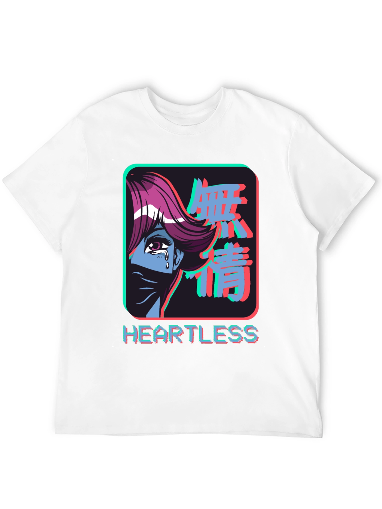 Heartless Anime Graphic T-Shirt