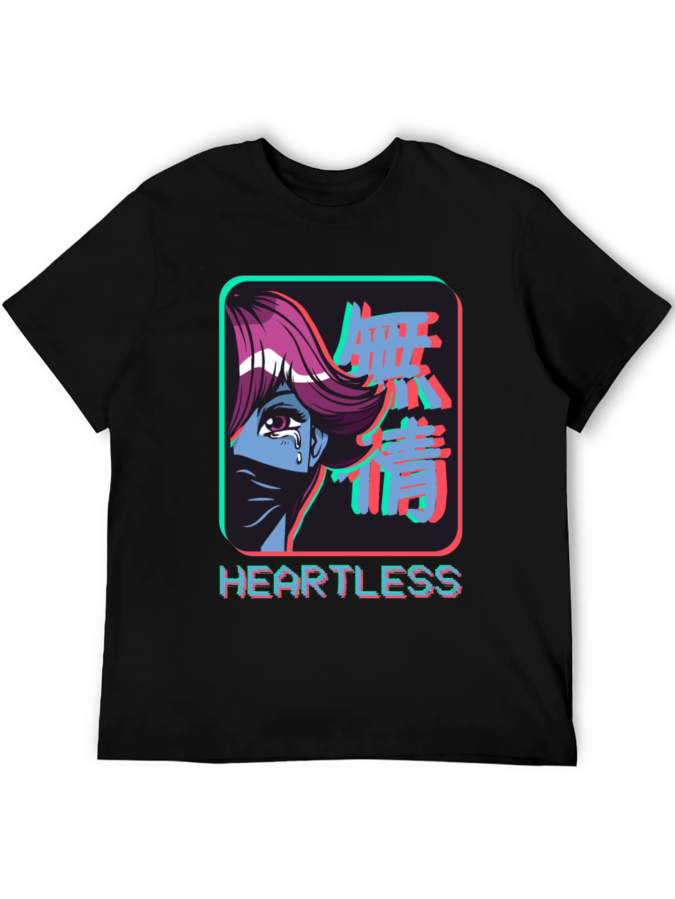 Heartless Anime Graphic T-Shirt