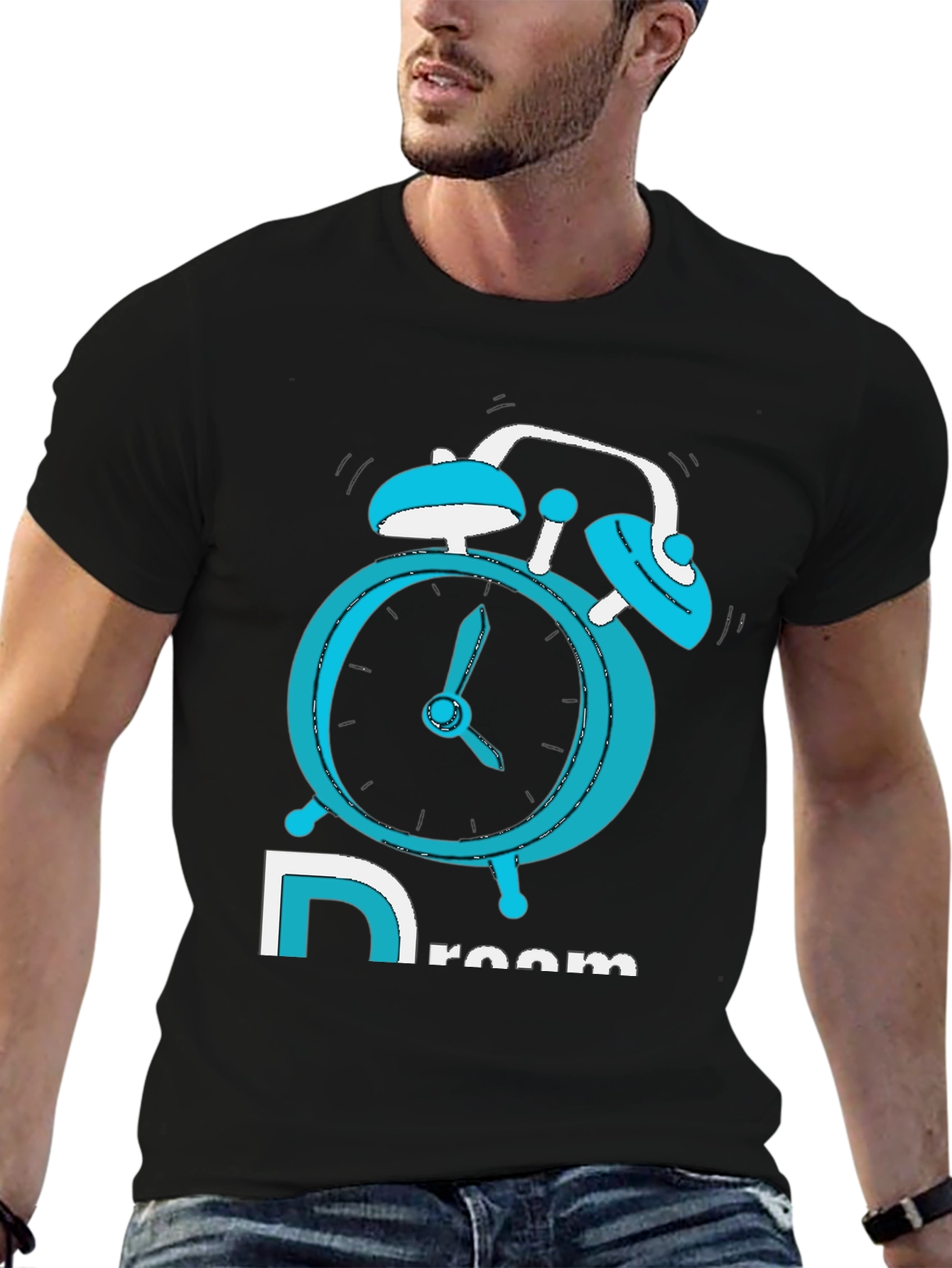 Dream Time Black T-Shirt