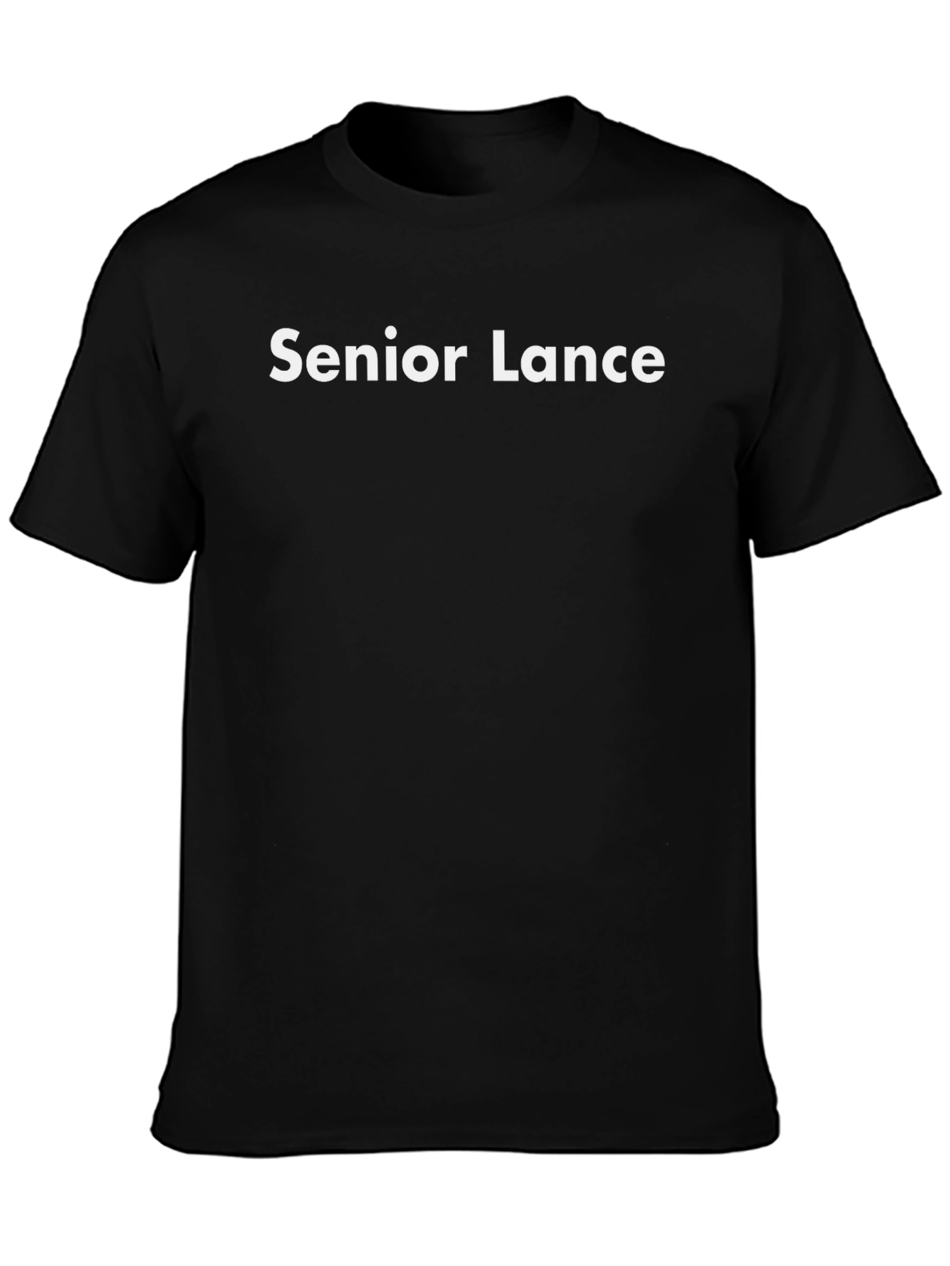 Senior Lance Black T-Shirt