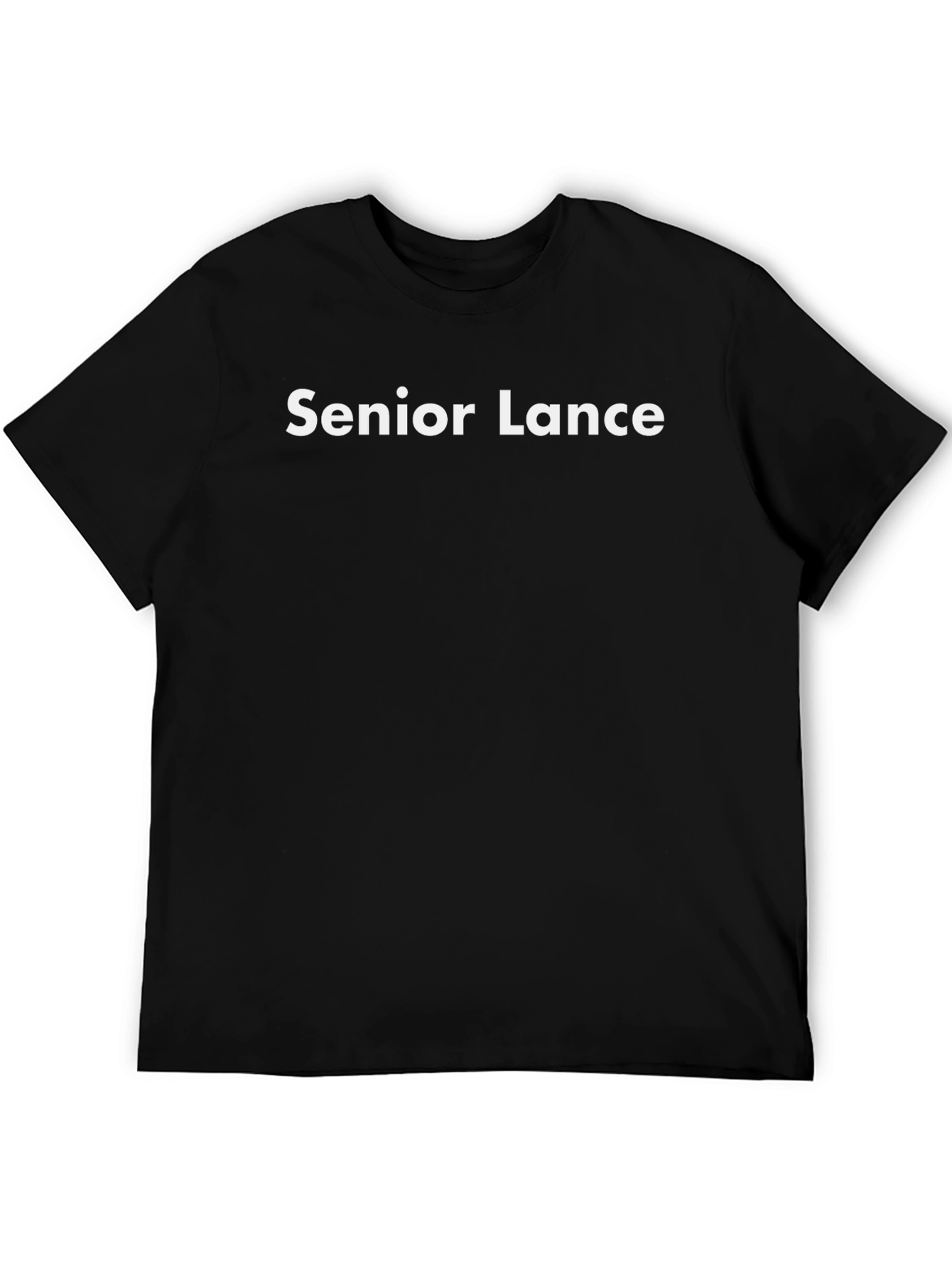Senior Lance Black T-Shirt