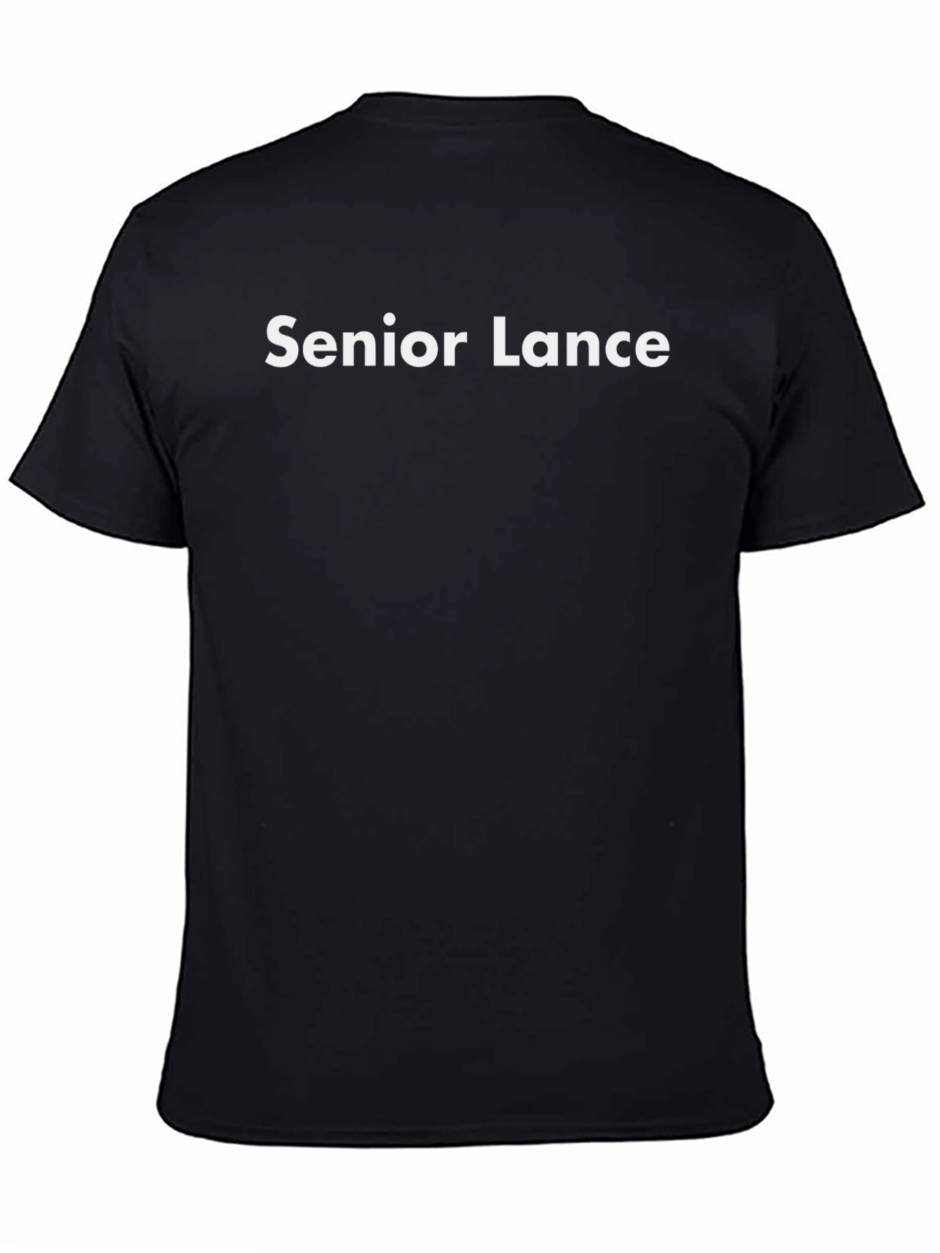 Senior Lance Black T-Shirt