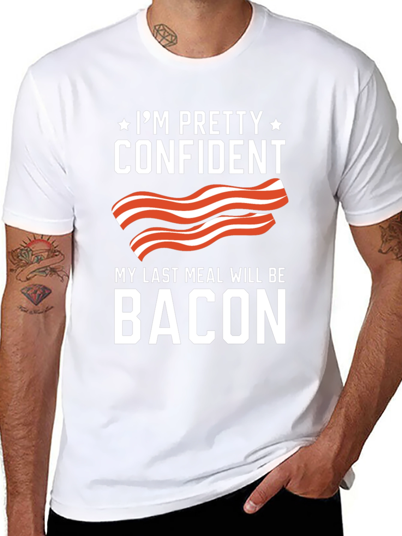 Funny Bacon Lover T-Shirt - Last Meal Tee
