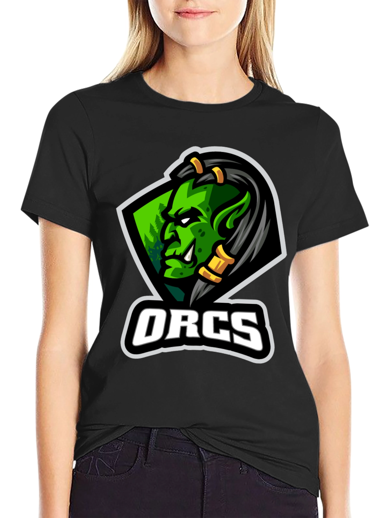 Orcs Gaming Team Black T-Shirt