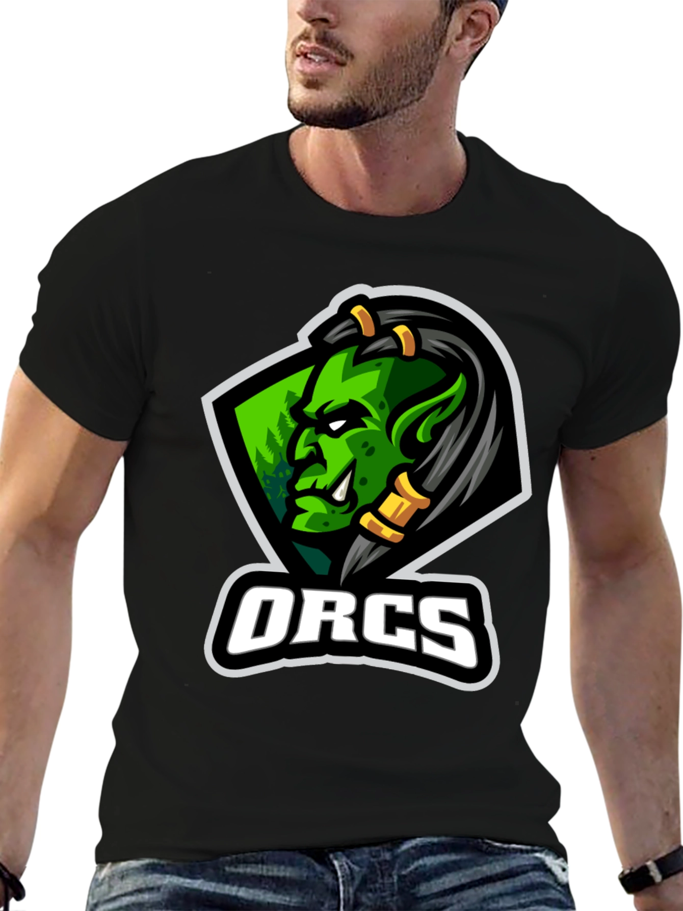 Orcs Gaming Team Black T-Shirt