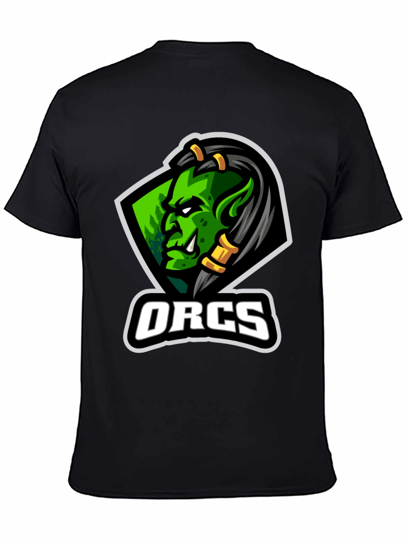 Orcs Gaming Team Black T-Shirt